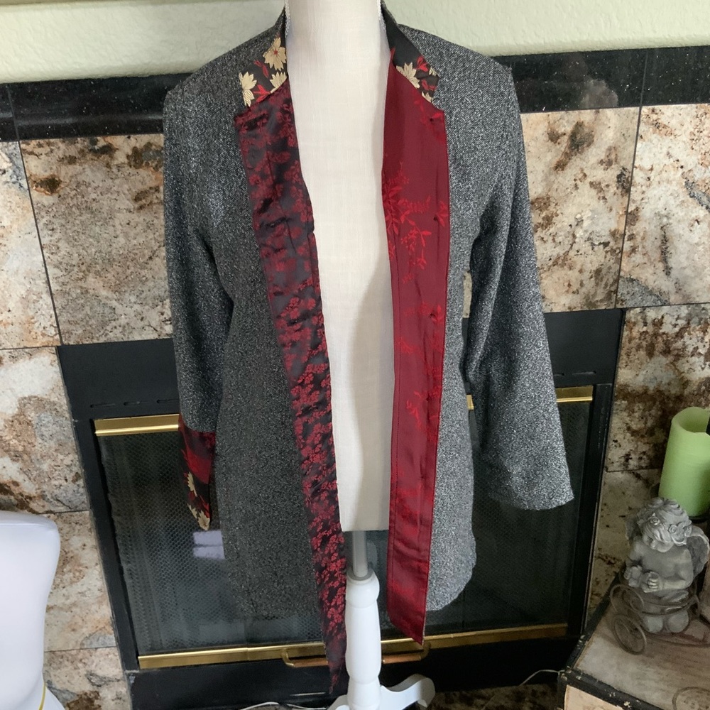 Chico’s Design Unique Button up coat - Picture 6 of 15